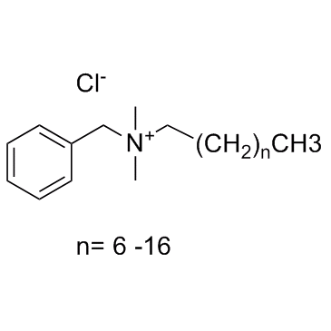Benzalkonium chloride结构式