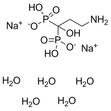 Pamidronate disodium pentahydrate结构式
