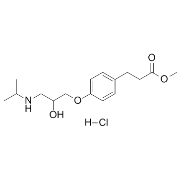 Esmolol hydrochloride结构式
