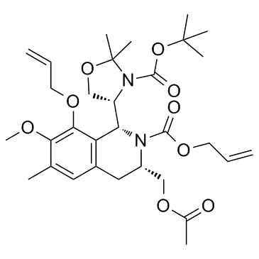 Ecteinascidin-Analog-1结构式