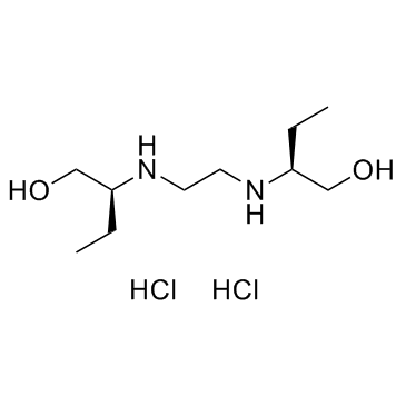 Ethambutol dihydrochloride结构式