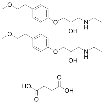 Metoprolol Succinate结构式