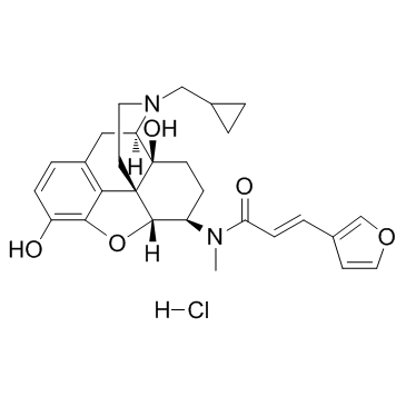 Nalfurafine hydrochloride结构式
