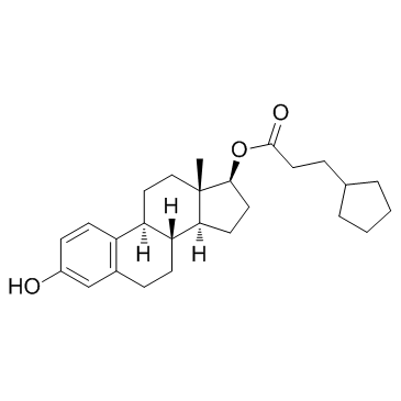 Estradiol cypionate结构式