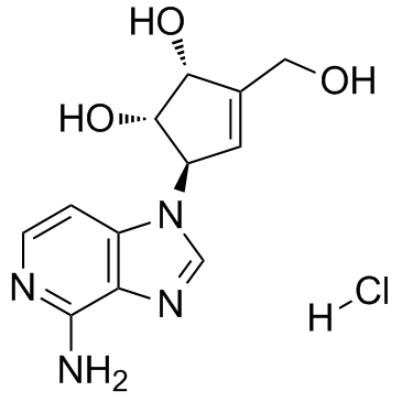 3-Deazaneplanocin A hydrochloride结构式