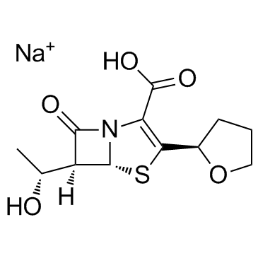 Faropenem sodium结构式