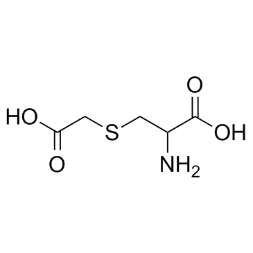 (RS)-Carbocisteine结构式