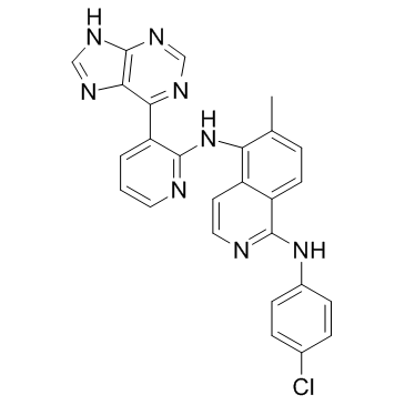B-Raf inhibitor 1结构式