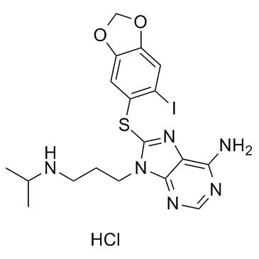 PU-H71 hydrochloride结构式
