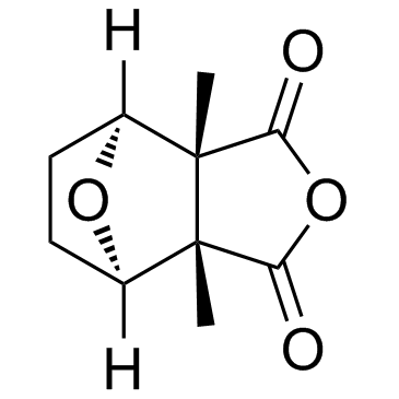 Cantharidin结构式