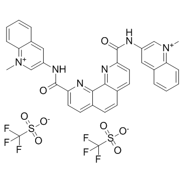 Phen-DC3 Trifluoromethanesulfonate结构式