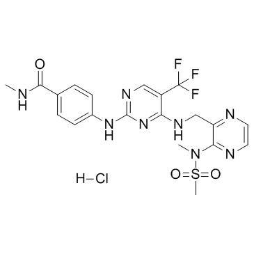 Defactinib hydrochloride结构式
