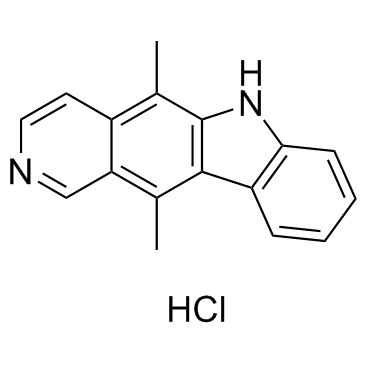 Ellipticine hydrochloride结构式