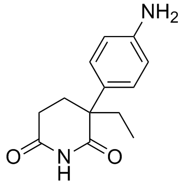 Aminoglutethimide结构式