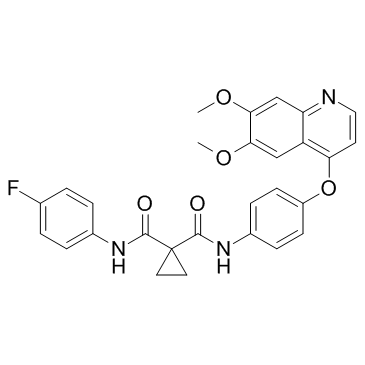 Cabozantinib结构式