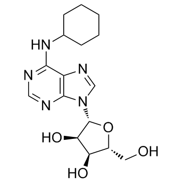 N6-Cyclohexyladenosine结构式