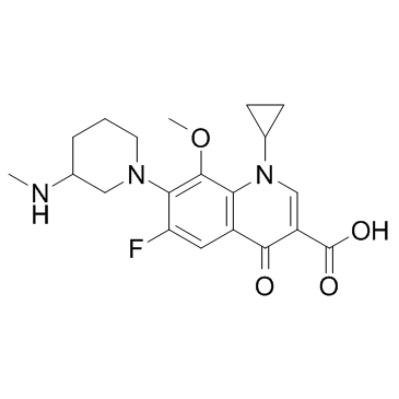Balofloxacin结构式