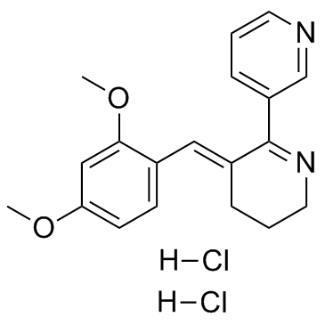 GTS-21 dihydrochloride结构式