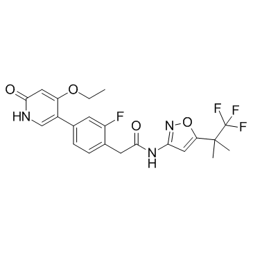 RET Kinase inhibitor 1结构式