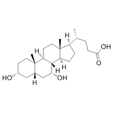 Chenodeoxycholic Acid结构式