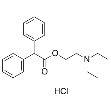 Adiphenine hydrochloride结构式