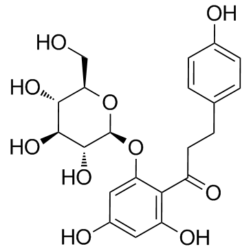 Phlorizin结构式