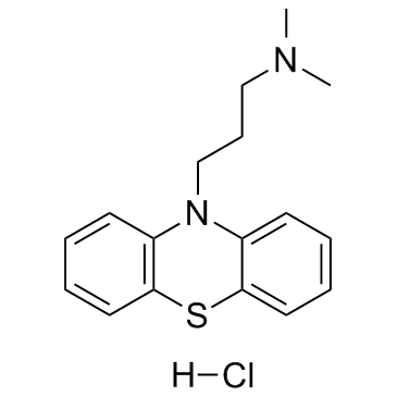 Promazine hydrochloride结构式