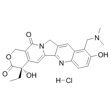 Topotecan Hydrochloride结构式