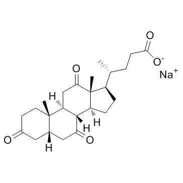 Dehydrocholate sodium结构式