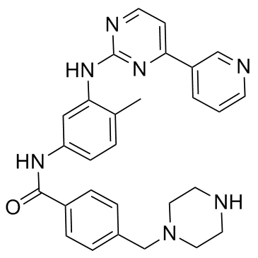 Imatinib metabolite N-Desmethyl Imatinib结构式