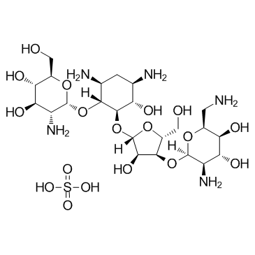 Paromomycin sulfate结构式