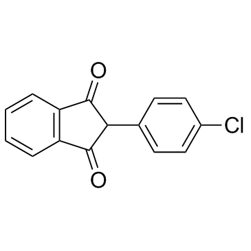 Chlorindione结构式