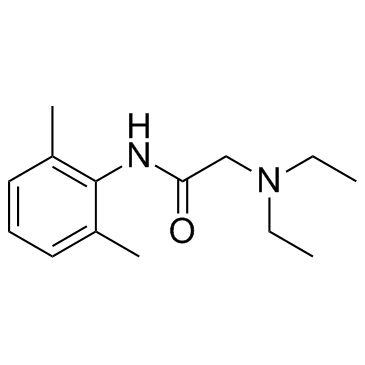 Lidocaine结构式