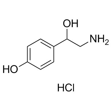 Octopamine hydrochloride结构式