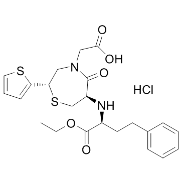 Temocapril hydrochloride结构式