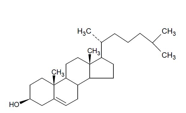 胆固醇结构式图片