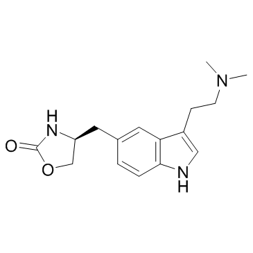 Zolmitriptan结构式