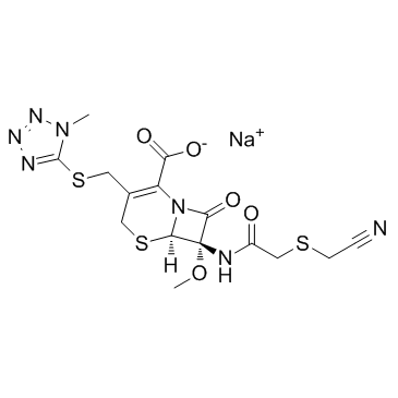 Cefmetazole sodium结构式