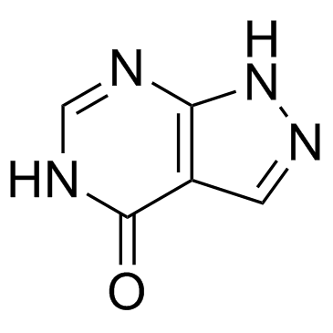 Allopurinol结构式