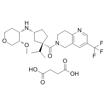 MK-0812 Succinate结构式