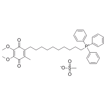Mitoquinone mesylate结构式