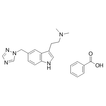 Rizatriptan benzoate结构式