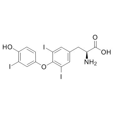 3,3,5-Triiodo-L-thyronine结构式