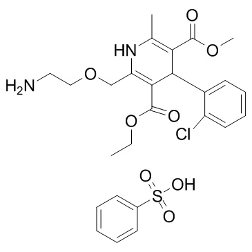 Amlodipine besylate结构式