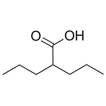 Valproic acid结构式
