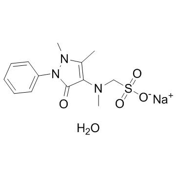 Metamizole sodium hydrate结构式