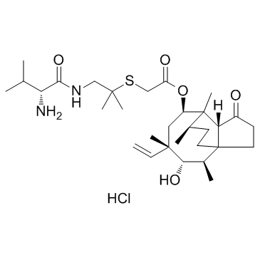 Valnemulin Hydrochloride结构式