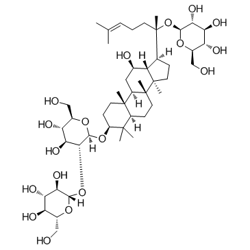 Ginsenoside Rd结构式