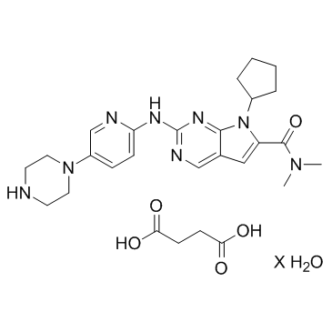 LEE011 succinate hydrate结构式