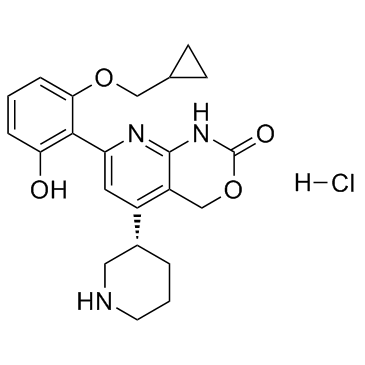 Bay 65-1942 hydrochloride结构式